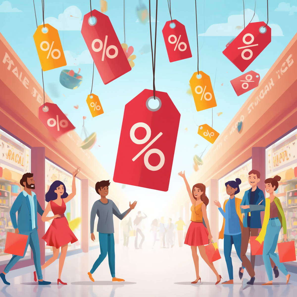 affordable pricing concept, budget friendly shopping, value for money, discount tags, savings and affordability theme, price tags showing good deals